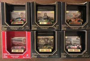 1993 Racing Champions Premier Edition - Set of 6, Die Cast - NASCAR 1:64 Scale - Picture 1 of 10