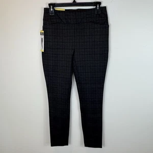 Pantaloni a quadri Dalia Mid-Rise integrati controllo pancia nuovi con etichette taglia S - Foto 1 di 11