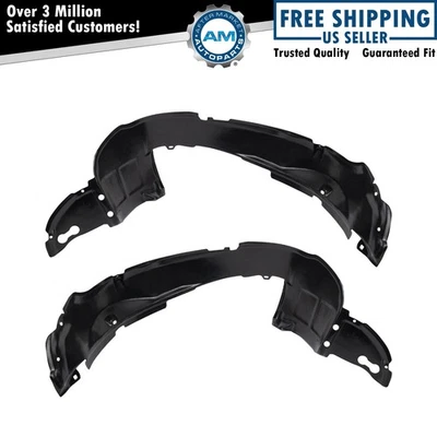 Front Inner Fender Liner Set Fits 2001-2006 Hyundai Santa Fe - Image 1 of 4