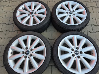 Orig Mini F56 F55 F57 17 Zoll Winterräder 499 Felgen 6855108 Winterreifen +5,9mm - Bild 1 von 4