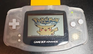 Nintendo Game Boy Advance Console - Glacier - AGB-001 - Repaired & Working - Picture 1 of 5