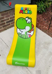 X Rocker® Super Mario Yoshi Spotlight Floor Rocker Gaming Chair for Kid – Mario1 - Picture 1 of 24