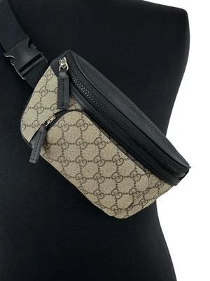 Gucci GG Monogram Eden Canvas Shoulder Crossbody Belt Bag Beige 450946 - Image 1 of 4