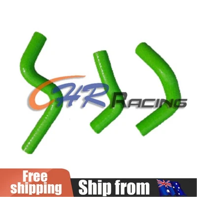 PARA KAWASAKI KX85/KX 85/KX100/KX 100 Silicona Radiador Manguera Verde 2014-2016 2015 Foto 1 de 4