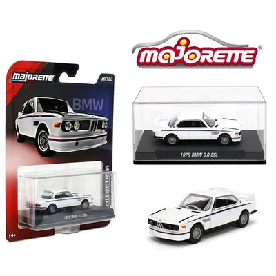 BMW 3.0 CSL - 1975 - bianco - Majorette 1:64 - Immagine 1 di 4