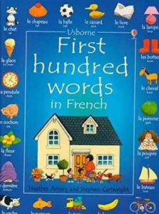 First 100 Words in French Paperback Heather Amery - Foto 1 di 2
