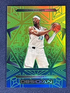 2024-25 Bam Adebayo Panini Obsidian Electric Etch Caldera #140 Miami Heat - Picture 1 of 8