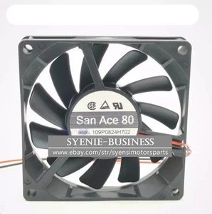 Sanyo 8015 8CM 109P0824H702 24V 0.1A converter DC cooling fan - Picture 1 of 2