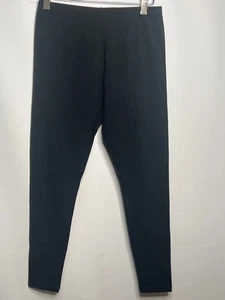 J.Jill Black Leggings XSP Petite Pull-On Stretch Pants Pima Cotton Blend NWT - Picture 1 of 3