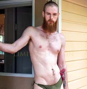 Handsome Male Nude Physique Gay Interest Limited Edition Photo 8.5x11 2.25 - Picture 1 of 2