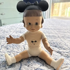 Poupée Walt Disney Mickey Mouse Club années 50 © femme bras et jambes mobiles caoutchouc souple - Photo 1/10