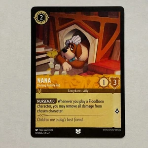 Nana 17/204 Disney Lorcana Rise of the Floodborn Regular Uncommon Card NM - Picture 1 of 2