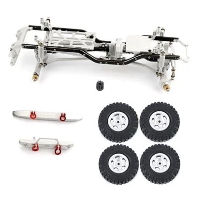 Metal AXI00005 Frame Chassis For Axial SCX24 Jeep 1/24 RC Crawler Upgrade Tool - Image 1 of 4