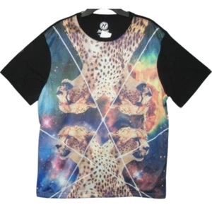 Men's Hybrid Cheetah Mesh Tee New With Tags Sizes  M, L, XXL - Picture 1 of 1