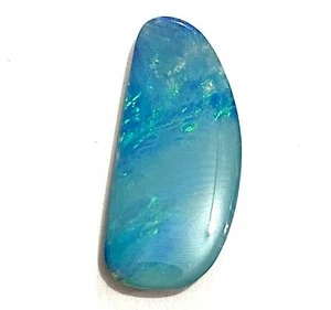 OPAL DOUBLET FREEFORM CAB (COOBER PEDY) 21.6 x 9.6mm 5.6ct "NEW" AUZ MADE C272 - Picture 1 of 5