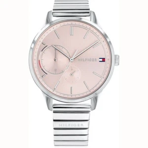 Tommy Hilfiger Women’s Quartz Stainless Steel Pink Dial 38mm Watch 1782020 - Picture 1 of 3