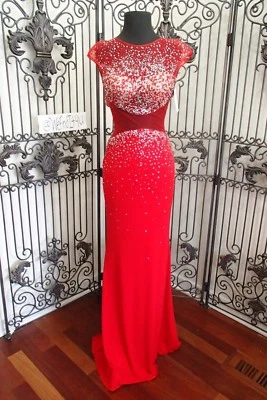 VESTIDO VESTIDO DE FIESTA DE CÓCTEL G2152 ALYCE 1357085 ROJO TALLA 00 $299 Foto 1 de 4