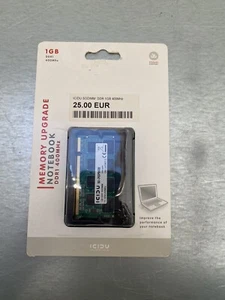 ICIDU SODIMM DDR 1GB 400MHz - Afbeelding 1 van 1