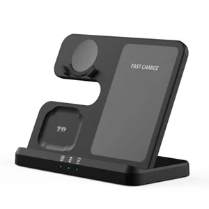 3 in 1 Wireless Adapter Dock Ladestation für Samsung Galaxy S22 Ultra - Zdjęcie 1 z 12