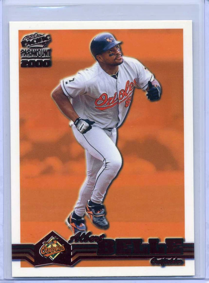 ALBERT BELLE 2000 Pacific Paramount rojo rubí #29 - orioles Foto 1 de 1