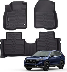 Auxko All Weather Floor Mats Fits for Honda CR-V 2023 2024 2025 (Include Hybrid) - Picture 1 of 7