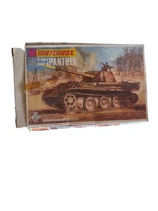 Kit Modelo Pantera Matchbox Escala 1:76 PzKw-V PK-73 Sin Montar con Calcomanías - Imagen 1 de 12