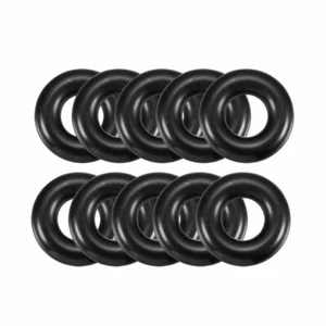 Ojales de arandela de sello de goma de nitrilo negro de 5 mm x 18 mm 10 piezas # - Imagen 1 de 4