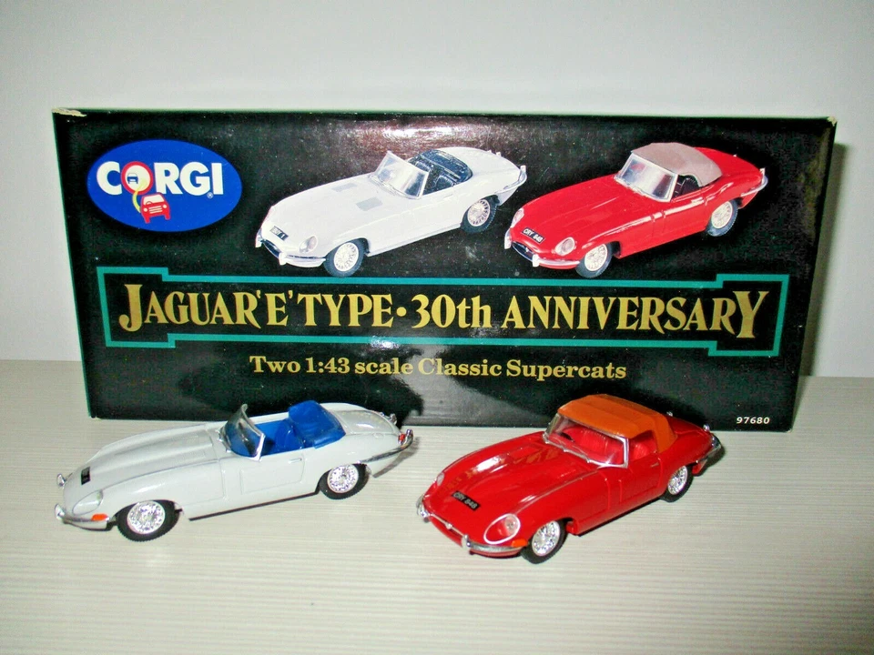 JAGUAR' E' TYPE 30°ANNIVERSARY REF.97680 CORGI SCALA 1/43 - Immagine 1 di 1