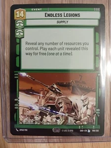 Endless Legions, Star Wars Unlimited - Shadows of the Galaxy SWU NM - Picture 1 of 1