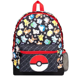 Pokémon Schulrucksack für Jungen & Mädchen 2 Fächer Reisesack für Kinder - Bild 1 von 7