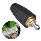 High Pressure Washer Rotating Turbo Nozzle Spray Tip 4000PSI1/4"Quick Insertion
