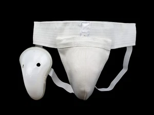 Groin Protector Martial Arts Groin Guard Inside Cup MMA Boxing Sports Sparring - Picture 1 of 2