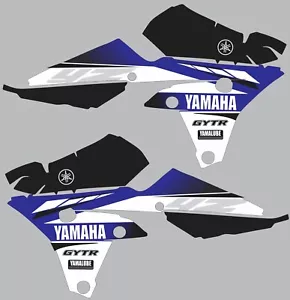 Graphic kit for 2014-2017 Yamaha YZ450f YZ 450f Shroud Graphics Decal - Foto 1 di 1