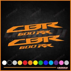 6pcs For HONDA CBR600 RR Sticker Motorcycle Fairing Decal Bodywork Vinyl Logo - Foto 1 di 12