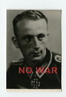 WWII GERMAN PHOTO Olt.d.R. Hans-Walter M&#246;ller THE KNIGHT&#39;S CROSS HOLDER W MEDALS