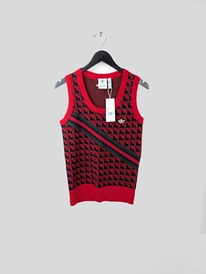 NWT WALES BONNER x ADIDAS Sz XS Originals Scoop Neck Sweater Vest Unisex Knit - Image 1 of 4