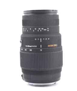 【Top Mint】SIGMA DG 70-300mm f/4-5.6 for PENTAX K Zoom Lens From Japan #1444 - Picture 1 of 10