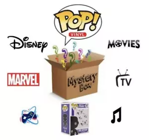Funko POP! Mystery Box Suprise Gift Marvel Disney Pixar Sport Movies Television - Picture 1 of 2