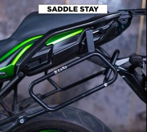 "SADDLE STAY LH & RH BLACK" FIT FOR KAWASAKI VERSYS 650 - Picture 1 of 4
