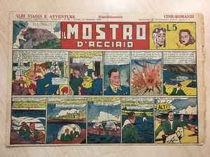 78468 Viaggi e avventure a. 2 n. 89 - Il mostro d'acciaio - Taurinia 1946 - Imagen 1 de 4