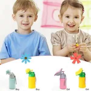Portable Urinal Baby Girl Boy Potty Outdoor Printed Cartoon Children Toilet Kids - Picture 1 of 14