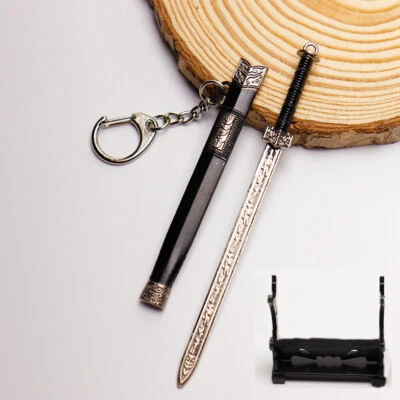 Keychain Ring Mini Sword with Sheath Tang Hengdao Han Sword China Ancient Sword - Image 1 of 4