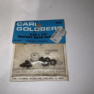 Carl Goldberg Socket Head Screws 4-40 x 1/8" 312   New - Picture 1 of 2