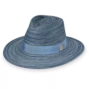 NEW WOMAN'S WALLAROO CARKELLA SYDNEY FEDORA SUN HAT - Sz M/L - BLUE - NWT - Picture 1 of 2