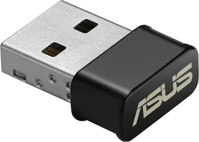 ASUS USB-AC53 Nano AC1200 Dual-Band Wi-Fi USB Stick MU-Mimo Unterstützung - Bild 1 von 4
