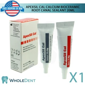 Tubos antisépticos de cemento sellador de conducto raíz de calcio ApexSil 20 ml - Imagen 1 de 3