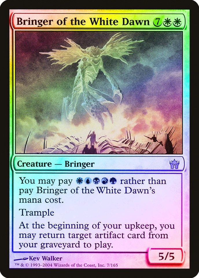 Bringer of the White Dawn FOIL Fifth Dawn PLD White Rare MAGIC CARD ABUGames - Image 1 of 1