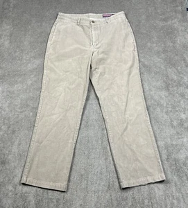 Vineyard Vines Pants Mens 34x30 Khaki Chino Corduroy 5 Pocket Flat Front Cords - Picture 1 of 10