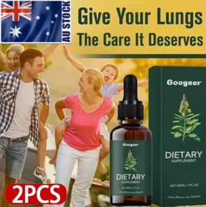 2pcs Extract Drops Lung Cleanse Respiratory Herbal Drop Health Care - Picture 1 of 11