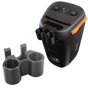 Dual Mikrofonhalter 2x Mikrofonhalterung für JBL Partybox 310 320 Lautsprecher - Bild 1 von 7